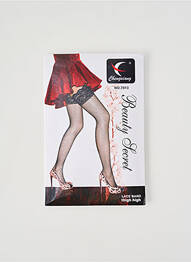 Bas stretch blanc CHENGXIANG femme
