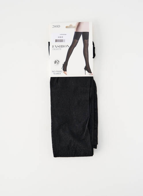 Collants imprimé fantaisie noir SOGNO D'ORO femme