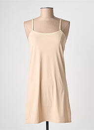 Jupon /fond de robe coupe cintrée beige HANA femme