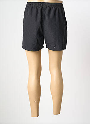 Short de bain tissage popeline noir BIKKI BEACH homme