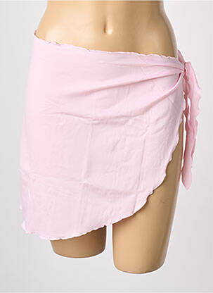 Paréo fermeture liens à nouer rose LINGERIE LAND femme