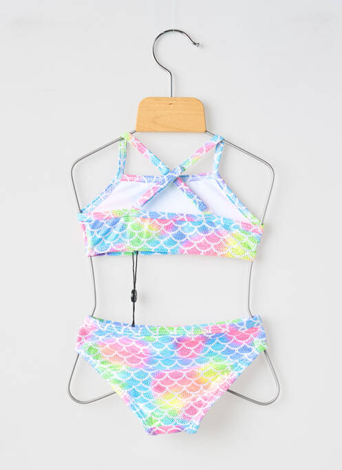 Maillot de bain 2 pièces rose BIKKI BEACH fille