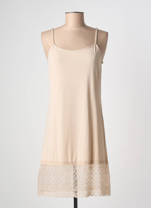 Jupon /Fond de robe beige ROSA JUNIO femme