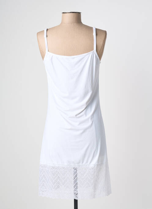 Jupon /Fond de robe blanc ROSA JUNIO femme