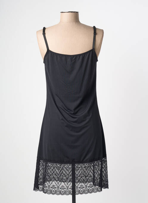 Jupon /Fond de robe noir ROSA JUNIO femme