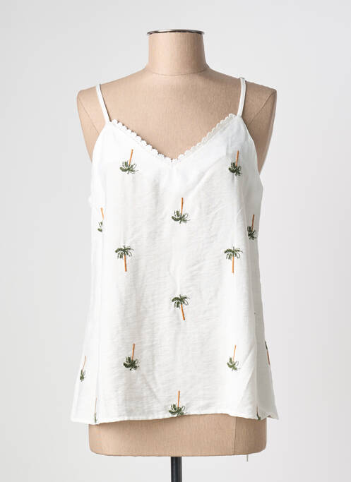 Top blanc MAELLE femme