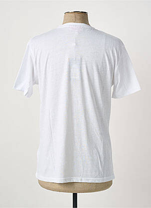 T-shirt broderie manches courtes blanc PIERRE CARDIN homme