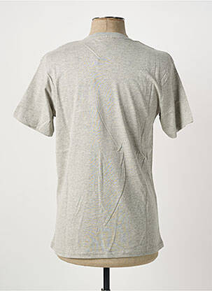 T-shirt tissage chiné manches courtes gris PIERRE CARDIN homme