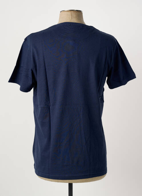 T-shirt stretch manches courtes bleu PIERRE CARDIN homme