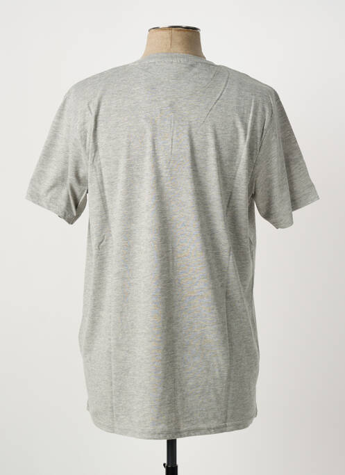 T-shirt tissage chiné manches courtes gris PIERRE CARDIN homme