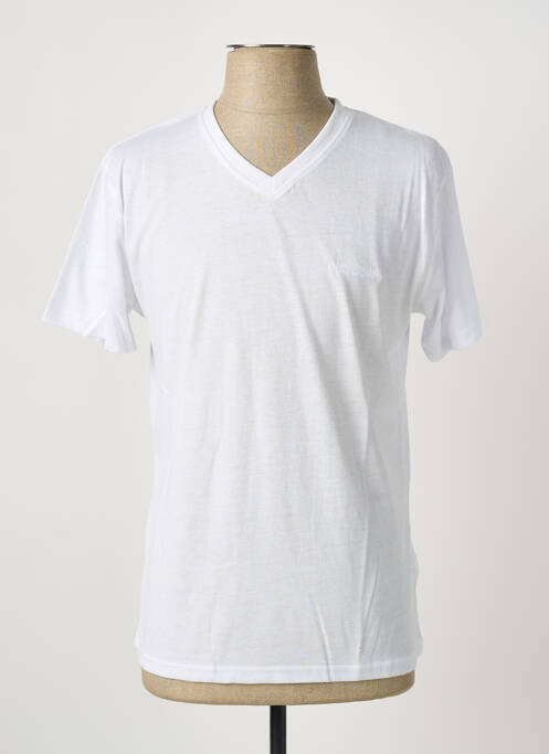 T-shirt blanc PIERRE CARDIN homme
