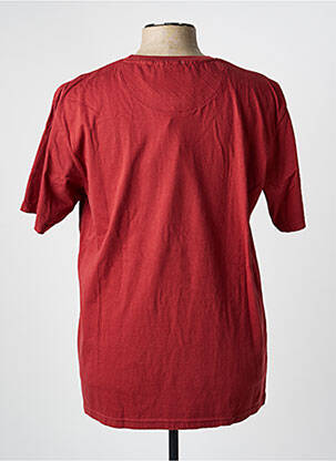 T-shirt coupe cintrée manches courtes orange RUCKFIELD homme