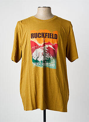 T-shirt coupe cintrée manches courtes vert RUCKFIELD homme