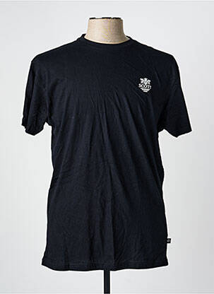 T-shirt coupe cintrée manches courtes noir SCOTT homme