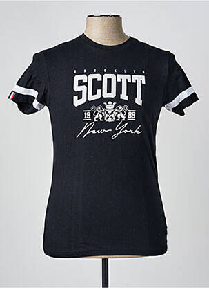 T-shirt coupe cintrée noir SCOTT homme