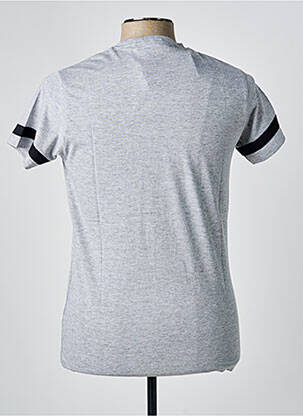T-shirt tissage chiné manches courtes gris SCOTT homme