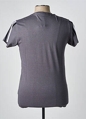 T-shirt coupe cintrée manches courtes gris SCOTT homme