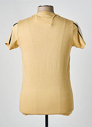 T-shirt coupe cintrée manches courtes beige SCOTT homme