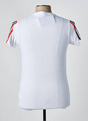 T-shirt coupe cintrée manches courtes blanc SCOTT homme