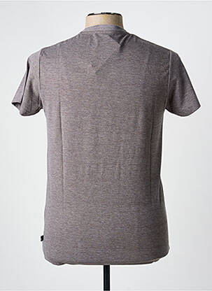 T-shirt coupe cintrée manches courtes gris SCOTT homme