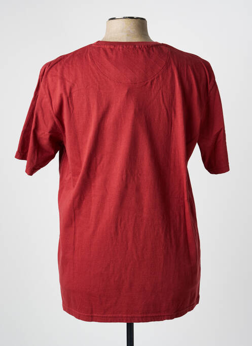 T-shirt coupe cintrée manches courtes orange RUCKFIELD homme
