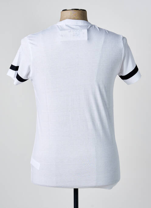 T-shirt coupe cintrée blanc SCOTT homme