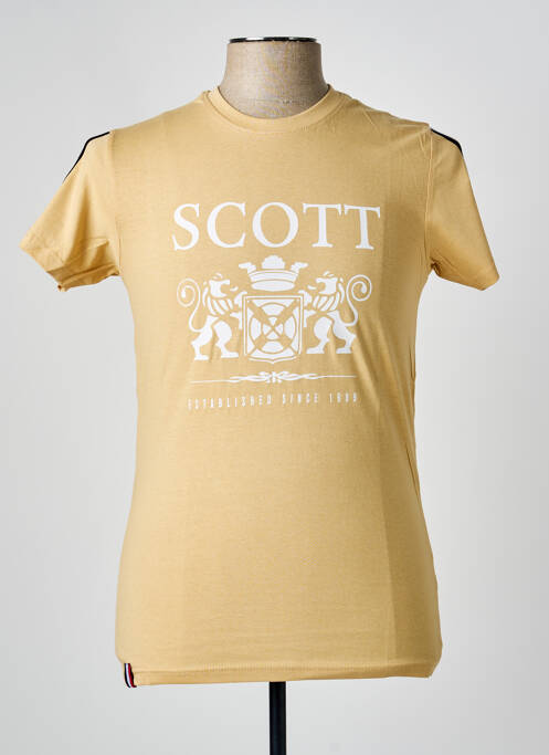 T-shirt beige SCOTT homme