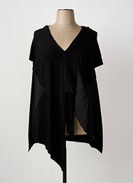 Tunique manches courtes coupe cintrée noir OLIVER JUNG femme