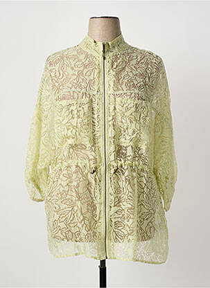 Veste casual poches vert YESTA femme
