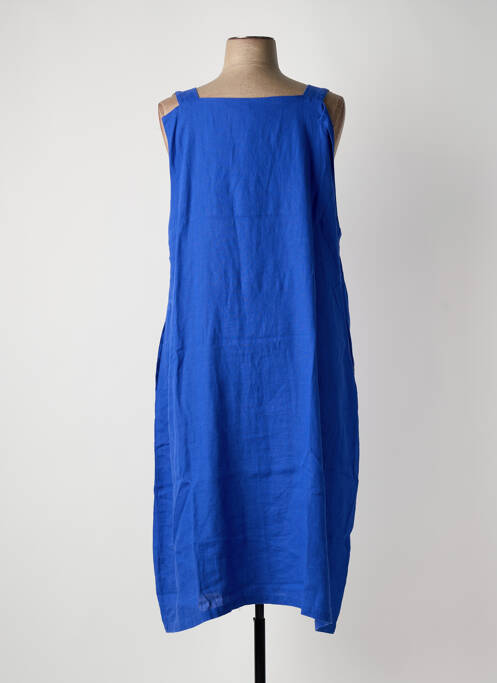Robe mi-longue bleu KOKOMARINA femme