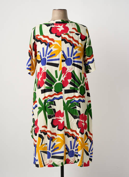 Robe mi-longue vert G!OZE femme