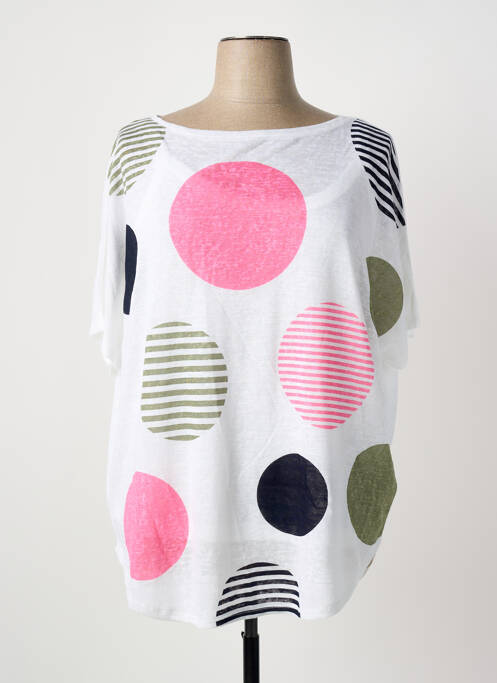 Top blanc MARBLE femme