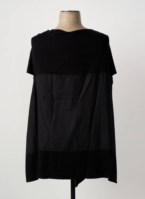 Tunique manches courtes noir OLIVER JUNG femme