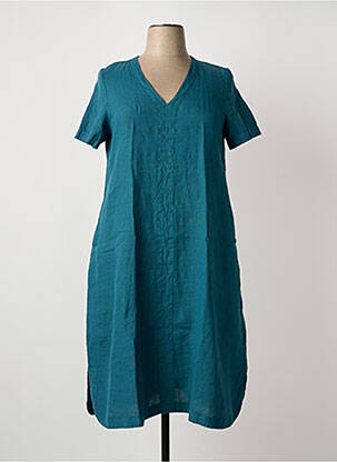 Robe mi-longue bleu MES SOEURS ET MOI femme