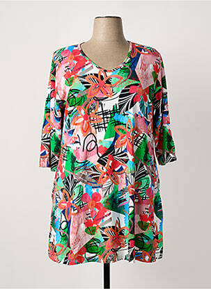 Tunique manches longues vert OLIVER JUNG femme