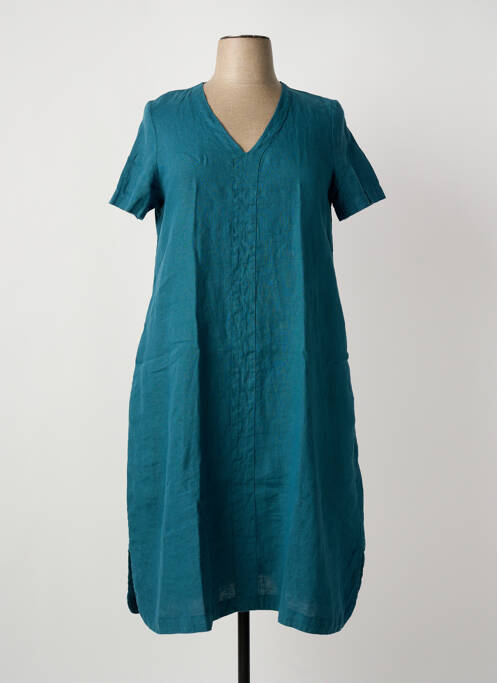 Robe mi-longue bleu MES SOEURS ET MOI femme