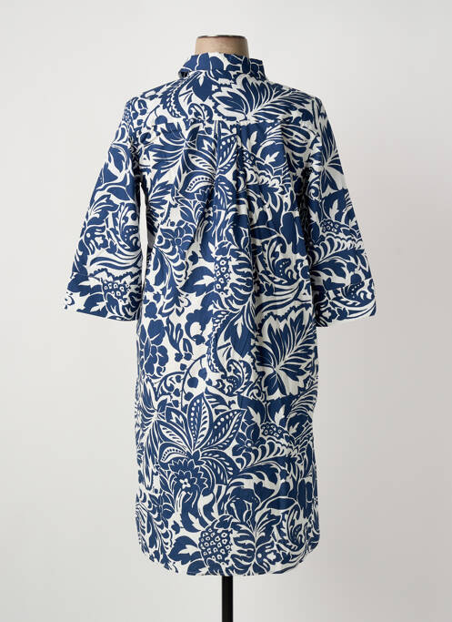 Robe mi-longue bleu WHITE LABEL femme