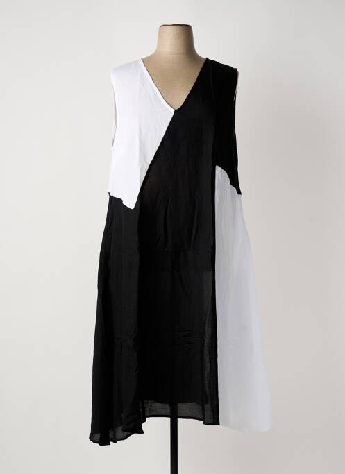 Robe mi-longue noir MAT FASHION femme