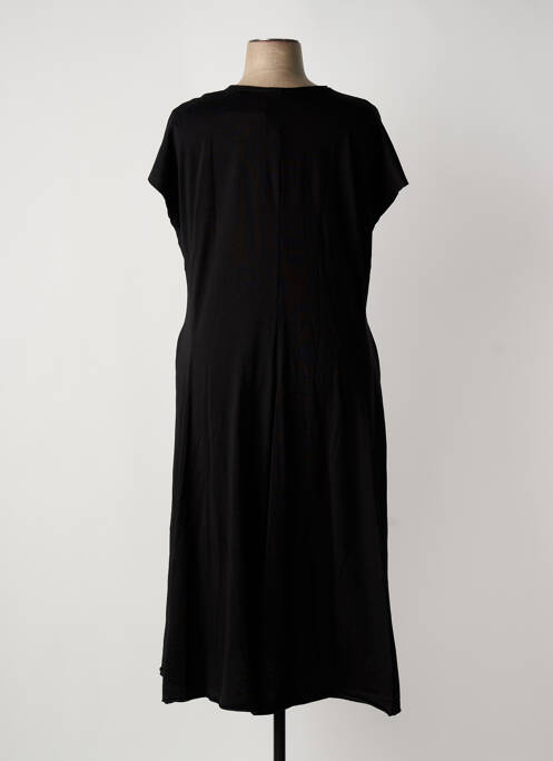 Robe mi-longue noir MAT FASHION femme