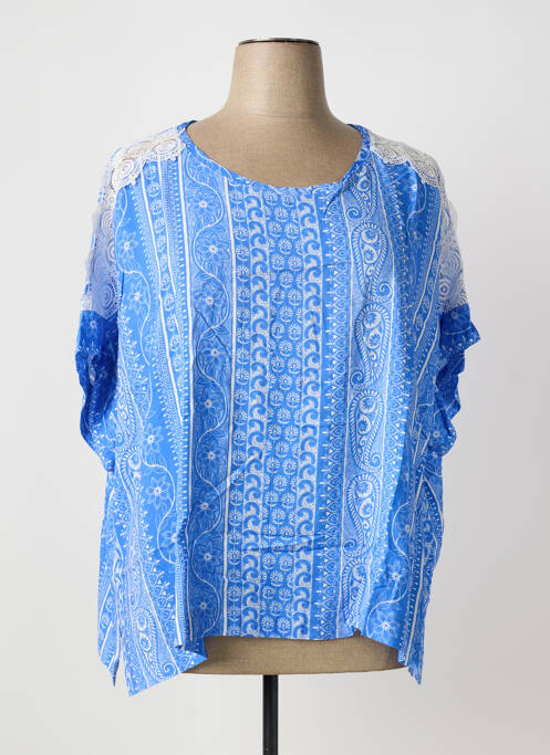 Top bleu MAT FASHION femme