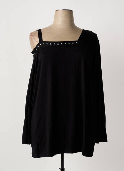 Top noir SOPHIA CURVY femme