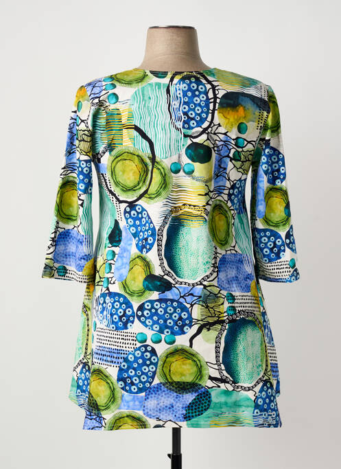 T-shirt bleu OLIVER JUNG femme