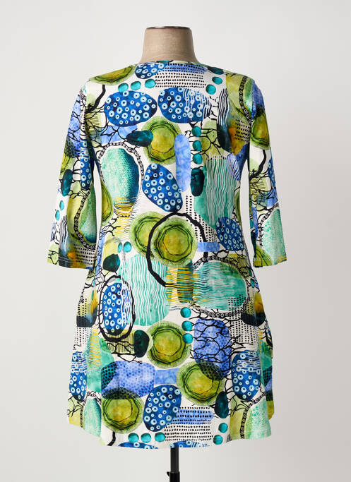 Tunique manches longues bleu OLIVER JUNG femme