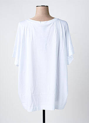 T-shirt imprimé fantaisie manches courtes blanc MAT. femme