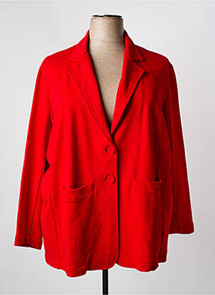 Blazer poches rouge SOPHIA femme