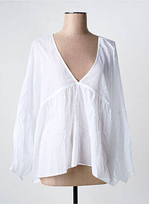Blouse blanc MAT. femme