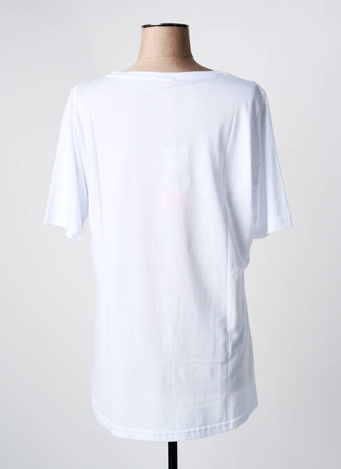 T-shirt imprimé fantaisie manches courtes bleu SOPHIA femme