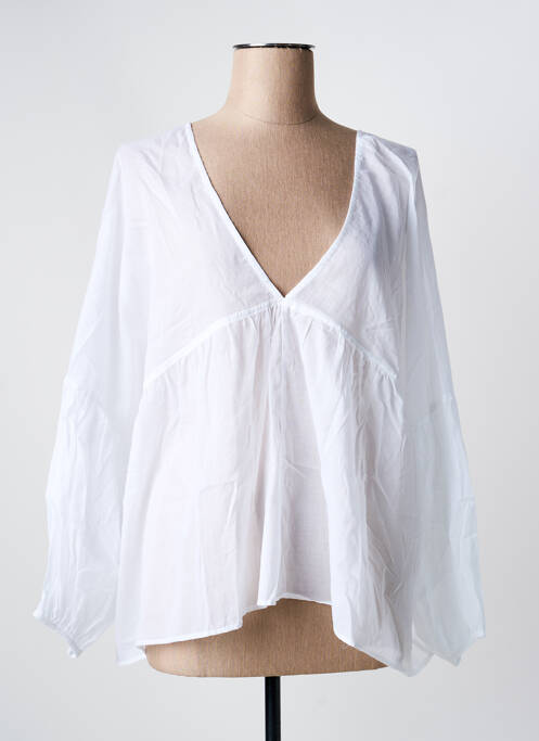 Blouse blanc MAT. femme