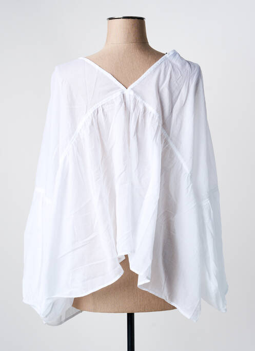Blouse blanc MAT. femme