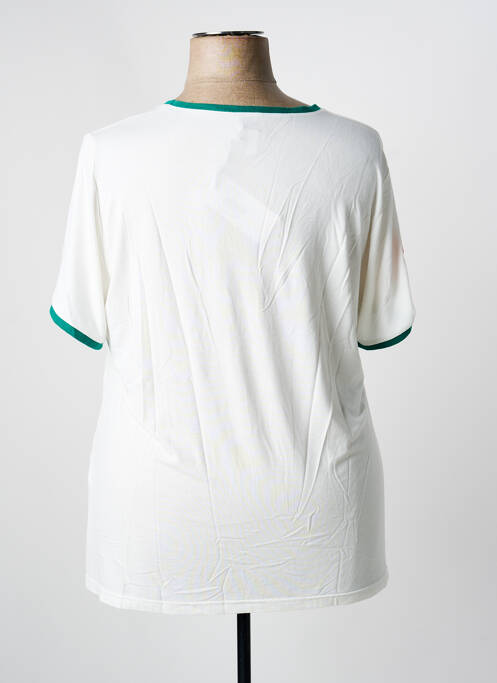 T-shirt blanc FRANCE RIVOIRE femme